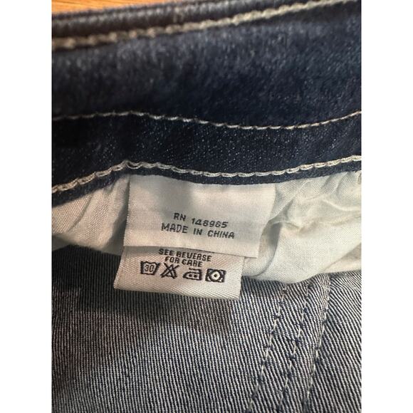 Vigoss VGS Women's Sz 6 32x26 Roll Up Skinny Jeans Fit Medium Wash Distressed‎ - Picture 9 of 10